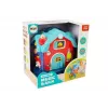 LEAN TOYS Hudobná stodola zvieratá farma zvuky hudba ružová