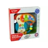 LEAN TOYS hudobné pianino papagáj zvuky svetlá korálky