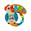 LEAN TOYS hudobné pianino papagáj zvuky svetlá korálky