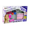 LEAN TOYS súprava na nechty s lakmi na nechty, trblietkami, samolepkami a prsteňmi
