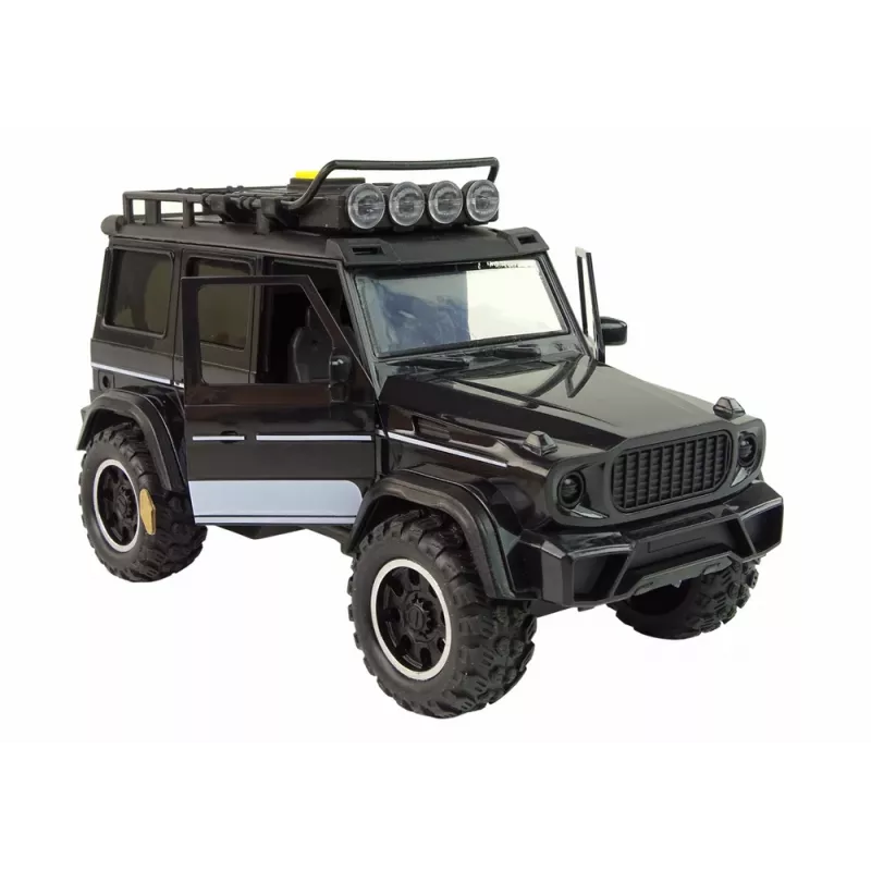 LEAN TOYS Off-road auto 1:14 pohon trením čierne