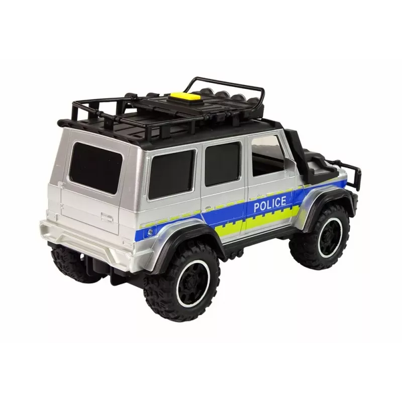 LEAN TOYS off road policajné auto 1:14 s trením pohonom