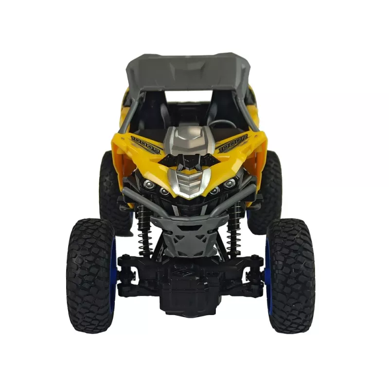LEAN TOYS Off-Road diaľkové ovládanie 2,4 GHz 1:16 žlté