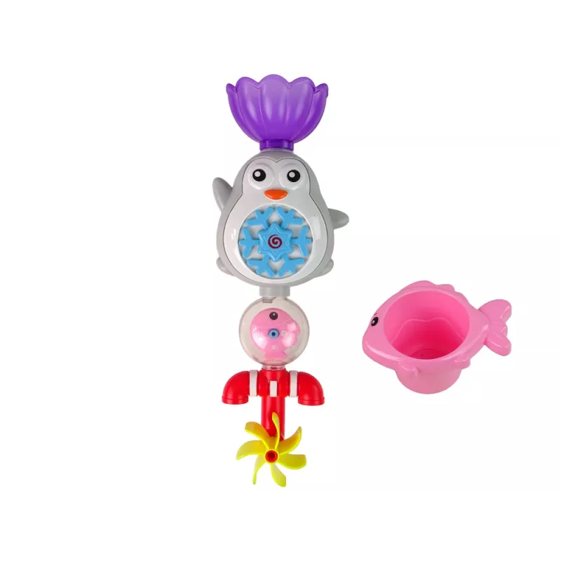 LEAN TOYS Kúpacia hračka tučniak pre deti