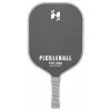 LEAN TOYS Pickleball tenis badmintonová sada rakiet s 2 loptičkami čierna a sivá