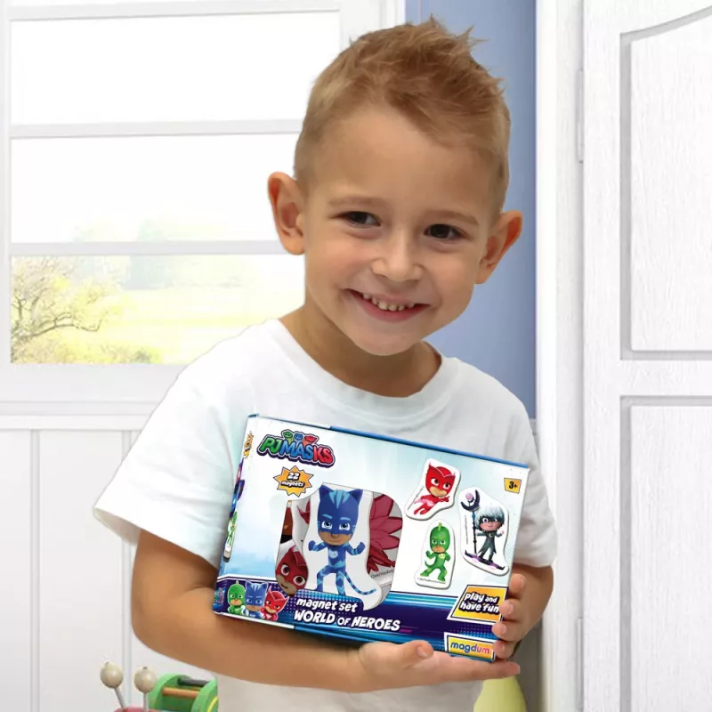 LEAN TOYS PJ Masks magnetická sada ME 5031-31