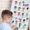 LEAN TOYS PJ Masks magnetická sada ME 5031-31