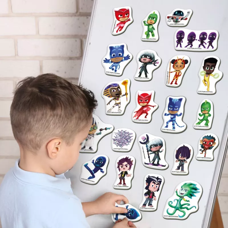 LEAN TOYS PJ Masks magnetická sada ME 5031-31