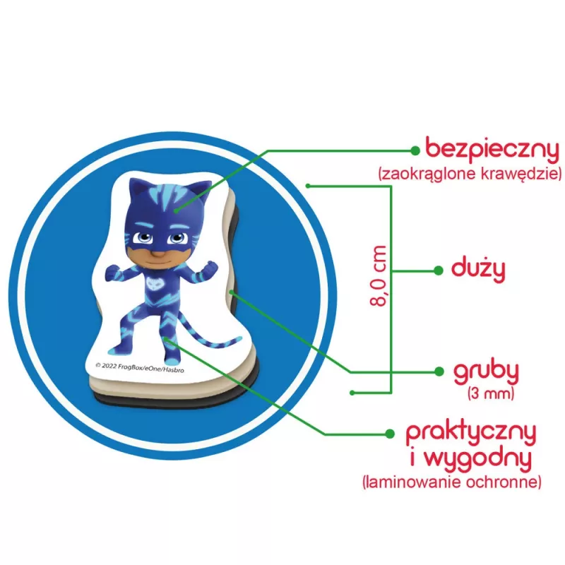 LEAN TOYS PJ Masks magnetická sada ME 5031-31