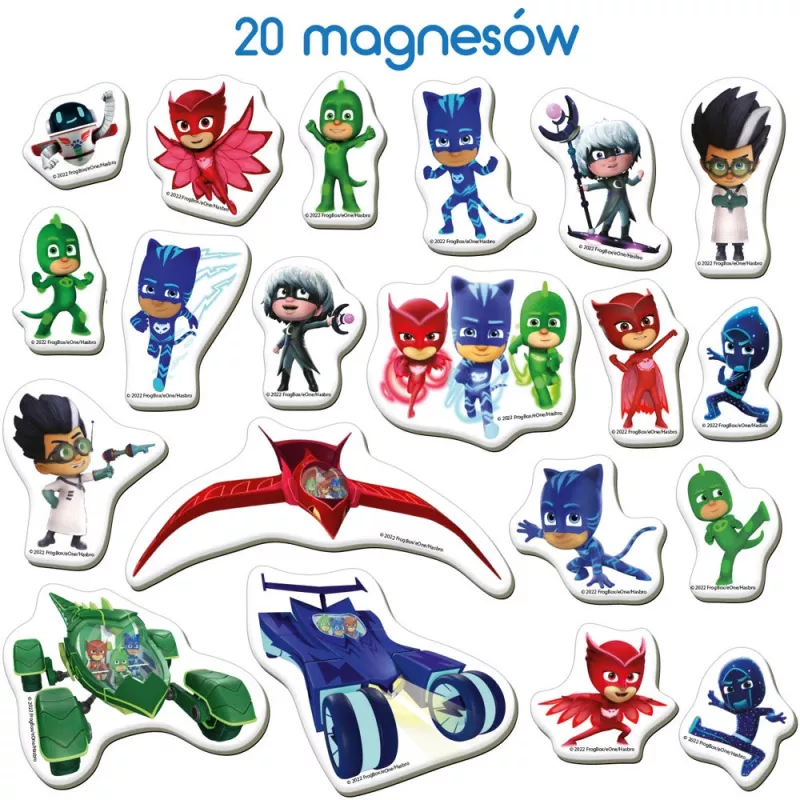 LEAN TOYS PJ Masks magnetická sada Pjmasks ME 5031-32