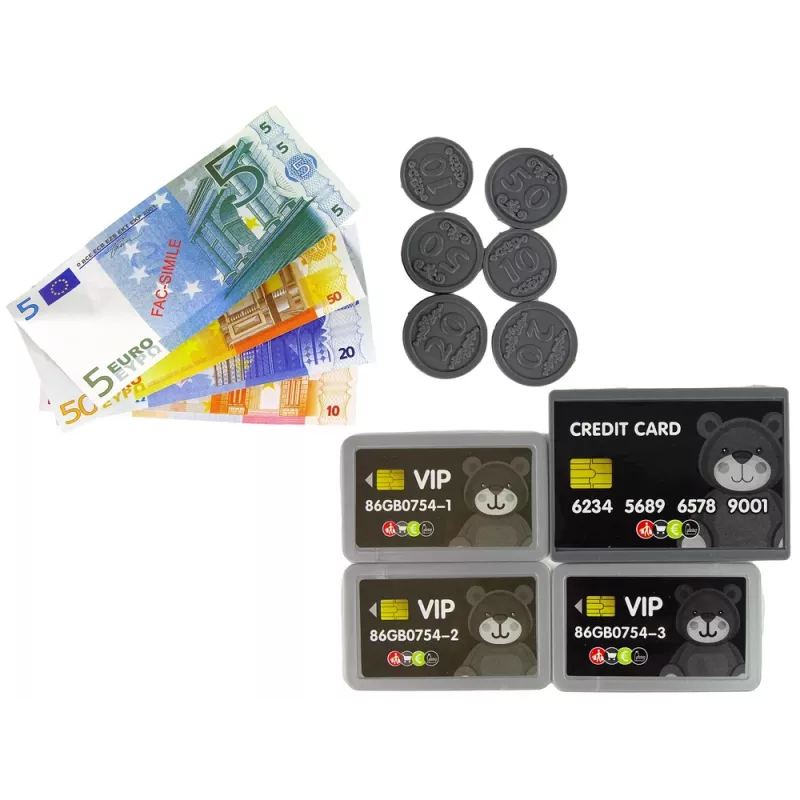 LEAN TOYS plastová pokladnica pre deti