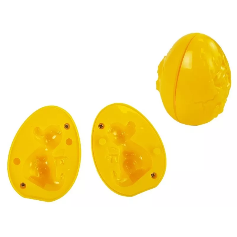 LEAN TOYS Modelovacia hmota dinosaury vajíčka forma 12 dielov 4 farby