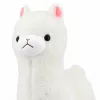 LEAN TOYS plyšová alpaka mäkká biela srsť 28 cm