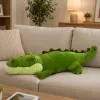 LEAN TOYS plyšový krokodíl maskot plyšák realistický zelený 70cm
