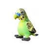 LEAN TOYS plyšový maskot zelený papagáj 20 cm