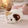 LEAN TOYS plyšové mačiatko maskot mäkká hračka malá biela 16 cm