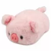 LEAN TOYS plyšové prasiatko maskot mäkká hračka ružová 16 cm