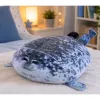 LEAN TOYS plyšová tuleň maskot maznáčik prírodná farba sivá 38 cm