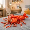 LEAN TOYS plyšová hračka maznáčik veľká kreveta morský živočích 55 cm