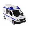 LEAN TOYS Policajné auto s pohonom trením, zvukom a svetlom
