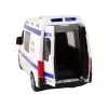 LEAN TOYS Policajné auto s pohonom trením, zvukom a svetlom