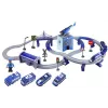 LEAN TOYS policajná mestská vlaková súprava modrá 203 km/h
