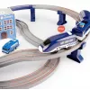 LEAN TOYS policajná mestská vlaková súprava modrá 203 km/h