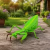 LEAN TOYS kudlanka gumená figúrka naťahovacia realistická zelená 18 cm