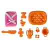 LEAN TOYS Tehotná bábika s dlhými vlasmi a príslušenstvom