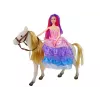 LEAN TOYS Princezná bábika s bielym poníkom figúrky doplnky