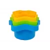 LEAN TOYS Pyramídové poháre pre bábätká hviezdičky