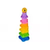 LEAN TOYS Pyramídové poháre pre bábätká hviezdičky