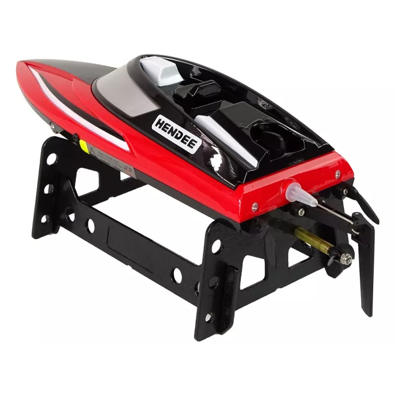 LEAN TOYS R/C motorový čln na diaľkové ovládanie 2,4G červený 20-25 km/h