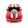 LEAN TOYS Autíčko na diaľkové ovládanie športové 1:16 červené biele pruhy pilot