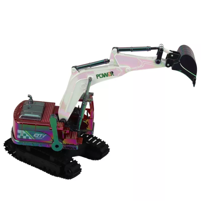LEAN TOYS RC crawler bager s pohyblivým ramenom a osvetlením 1:14