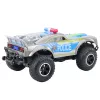 LEAN TOYS RC off-road policajné auto 1:8 strieborné