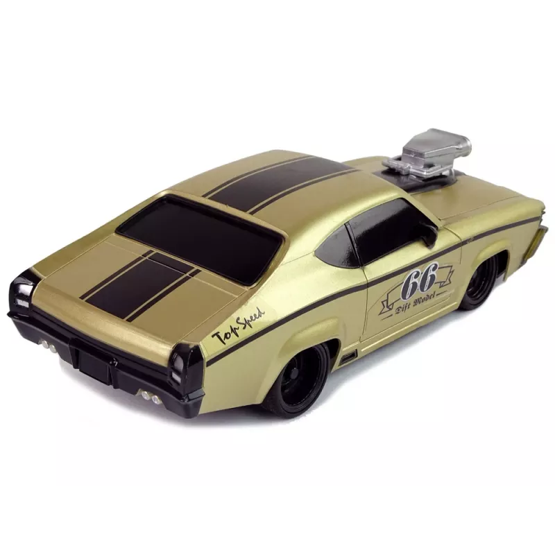 LEAN TOYS Autíčko na diaľkové ovládanie športové Classic 1:20 zlaté pilot