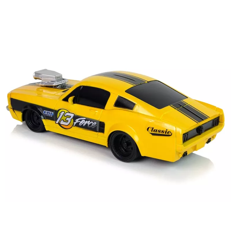 LEAN TOYS Autíčko na diaľkové ovládanie športové Classic 1:20 žlté pilot