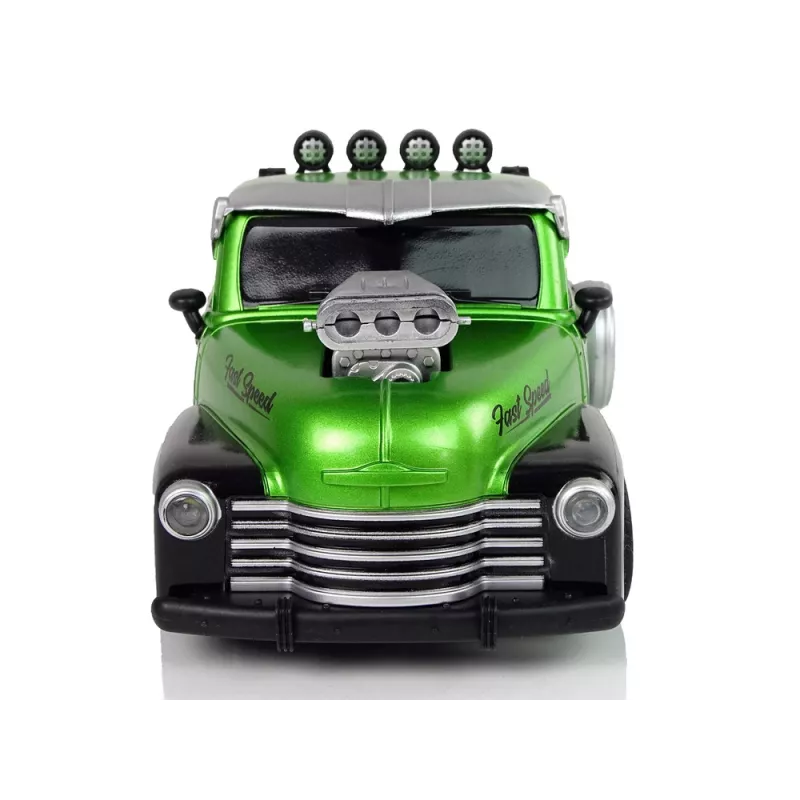 LEAN TOYS Auto na diaľkové ovládanie 1:18 zelený pick-up