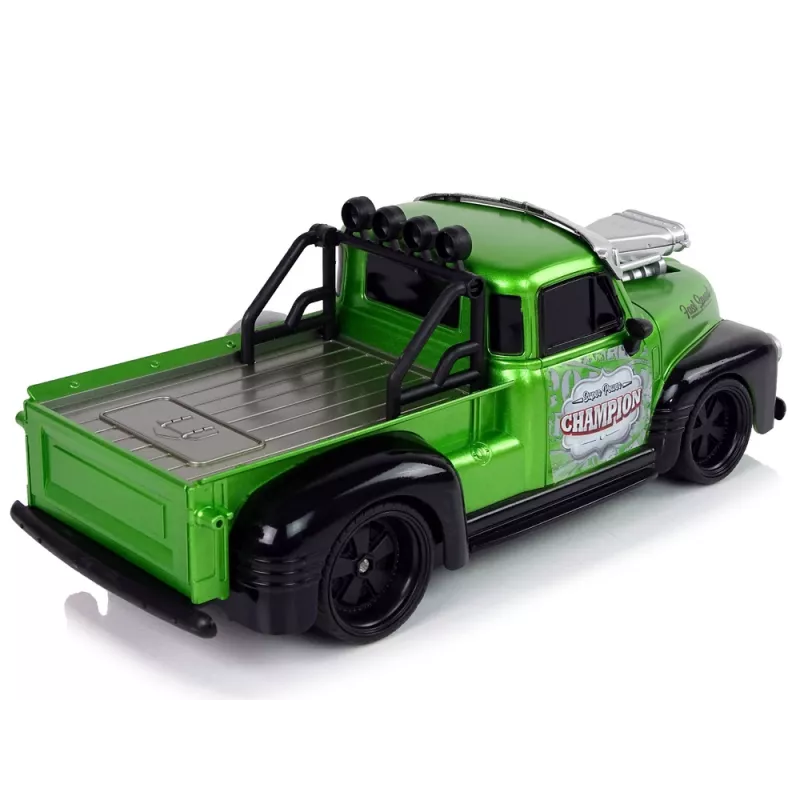 LEAN TOYS Auto na diaľkové ovládanie 1:18 zelený pick-up