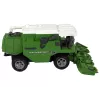 LEAN TOYS RC kombajn diaľkovo ovládaný so svetlami zelený