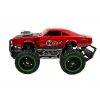 LEAN TOYS Auto na diaľkové ovládanie Off-Road R/C červené veľké kolesá