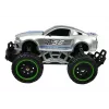 LEAN TOYS Auto na diaľkové ovládanie Off-Road R/C strieborné veľké kolesá