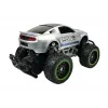 LEAN TOYS Auto na diaľkové ovládanie Off-Road R/C strieborné veľké kolesá