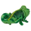 LEAN TOYS diaľkovo ovládaný chameleón zelené svetlo 28 cm