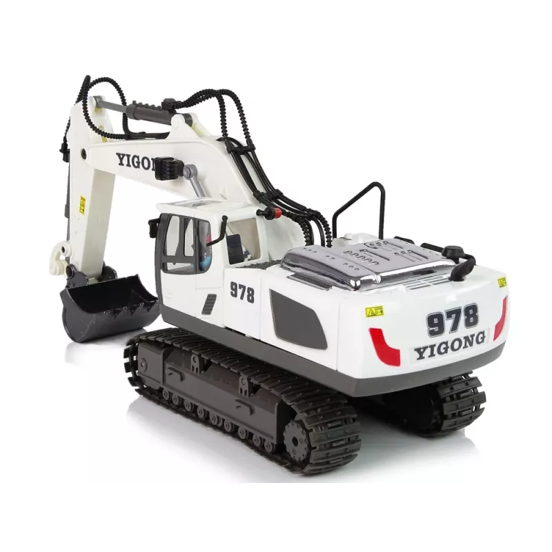 LEAN TOYS Bager na diaľkové ovládanie s pásmi, 2,4 GHz pilot