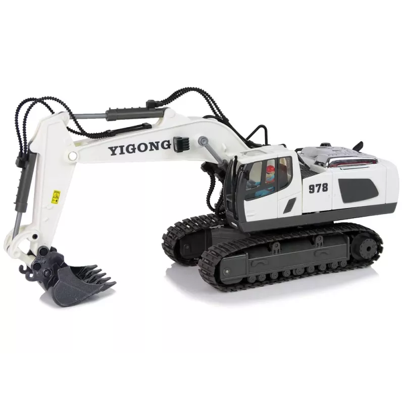 LEAN TOYS Bager na diaľkové ovládanie s pásmi, 2,4 GHz pilot