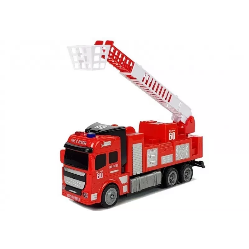 LEAN TOYS Hasičské auto na diaľkové ovládanie R/C