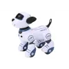 LEAN TOYS diaľkovo ovládaný interaktívny robotický pes – tancuje, spieva, programovateľné príkazy, modrý