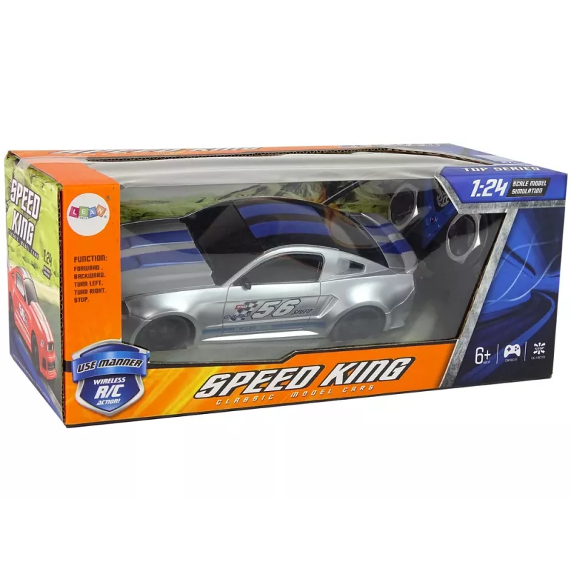LEAN TOYS Športové auto R/C na diaľkové ovládanie 1:24 Speed King